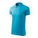 Koszulka polo Malfini Single J. M MLI-20244 turkus 2XL