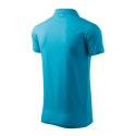 Koszulka polo Malfini Single J. M MLI-20244 turkus 2XL