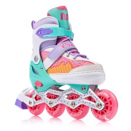 Rolki Meteor 4w1 Cream L 38-41 10143 uniw