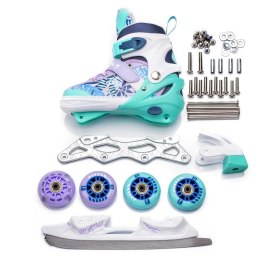 Rolki Meteor 4w1 Blueberry L 38-41 24385 uniw