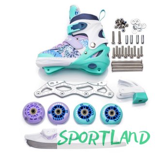 Rolki Meteor 4w1 Blueberry L 38-41 24385 uniw