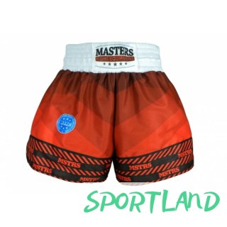 Spodenki Masters do kickboxingu Skb-W M 06654-02M czerwony+L
