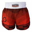 Spodenki Masters do kickboxingu Skb-W M 06654-02M czerwony+L