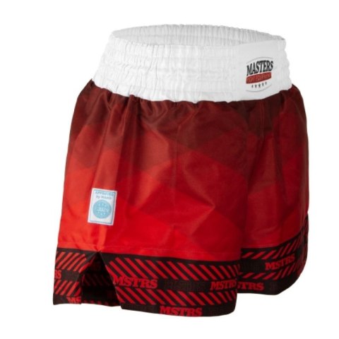 Spodenki Masters do kickboxingu Skb-W M 06654-02M czerwony+XL Spodenki Masters do kickboxingu Skb-W M 06654-02M czerwony+XL