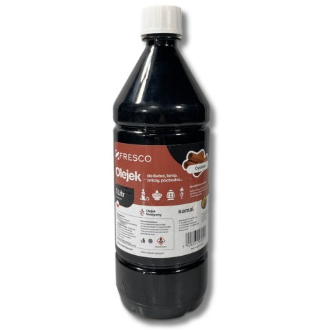 Paliwo olej do lamp, pochodni i świec 1,0L CYNAMON Paliwo olej do lamp, pochodni i świec 1,0L CYNAMON