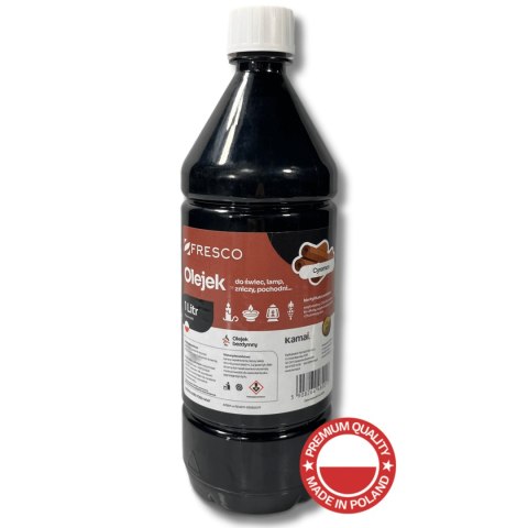 Paliwo olej do lamp, pochodni i świec 1,0L CYNAMON Paliwo olej do lamp, pochodni i świec 1,0L CYNAMON