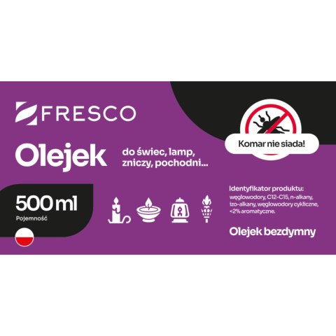 Paliwo olej do lamp, pochodni i świec 500ml ANTYKOMAR Paliwo olej do lamp, pochodni i świec 500ml ANTYKOMAR