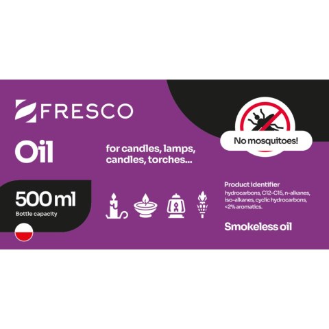 Paliwo olej do lamp, pochodni i świec 500ml ANTYKOMAR Paliwo olej do lamp, pochodni i świec 500ml ANTYKOMAR