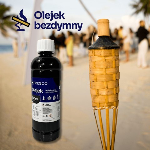 Paliwo olej do lamp, pochodni i świec 500ml BEZZAPACHOWY Paliwo olej do lamp, pochodni i świec 500ml BEZZAPACHOWY