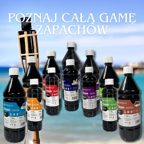 Paliwo olej do lamp, pochodni i świec 500ml BEZZAPACHOWY Paliwo olej do lamp, pochodni i świec 500ml BEZZAPACHOWY