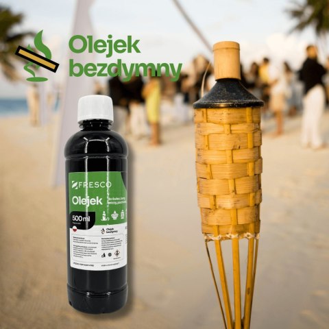 Paliwo olej do lamp, pochodni i świec 500ml JABŁKO Paliwo olej do lamp, pochodni i świec 500ml JABŁKO