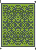 Mata piknikowa dwustronna CHILL MAT XXL 2x2|7m ZIELONA