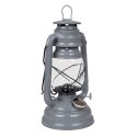 Lampa turystyczna 25cm SZARA sztormowa