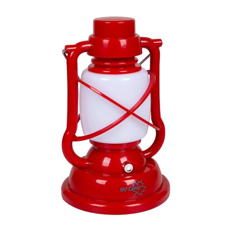 Lampa turystyczna LATARNIA VINTAGE 20cm na baterie CZERWONA Lampa turystyczna LATARNIA VINTAGE 20cm na baterie CZERWONA