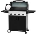 Grill gazowy 4 palnikowy SUPREME CZARNY