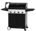 Grill gazowy 4 palnikowy SUPREME CZARNY