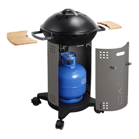 Grill gazowy na kółkach CADAC City Chef 49cm z bocznymi półkami Grill gazowy na kółkach CADAC City Chef 49cm z bocznymi półkami