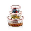 Pojemnik plastikowy 500ml OKRĄGŁY SAVER BOX z pokrywką