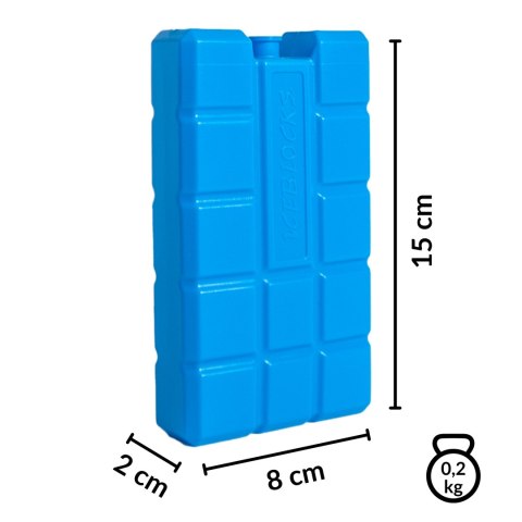 Wkład mrożący do lodówek turystycznych 2 x 200gr KAMAI Wkład mrożący do lodówek turystycznych 2 x 200gr KAMAI