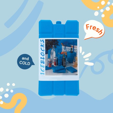 Wkład mrożący do lodówek turystycznych 400ml KAMAI Wkład mrożący do lodówek turystycznych 400ml KAMAI