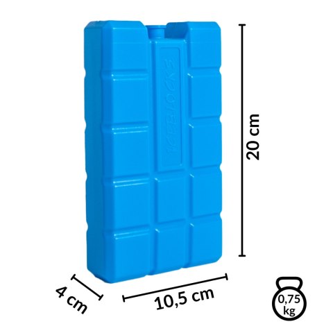 Wkład mrożący do lodówek turystycznych 750ml KAMAI Wkład mrożący do lodówek turystycznych 750ml KAMAI