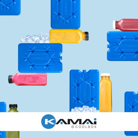 Wkład mrożący do lodówek turystycznych PŁASKI 200ml KAMAI Wkład mrożący do lodówek turystycznych PŁASKI 200ml KAMAI