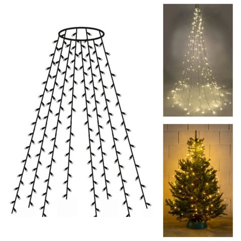 Kurtyna świetlna 480 lampek LED na choinkę Kurtyna świetlna 480 lampek LED na choinkę
