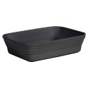 Pojemnik dekoracyjny 1,8L organizer RANGETTE ANTRACYT