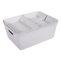 Pojemnik dekoracyjny 1,8L organizer RANGETTE BIAŁY