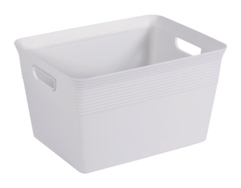 Pojemnik dekoracyjny 18L organizer RANGETTE BIAŁY Pojemnik dekoracyjny 18L organizer RANGETTE BIAŁY