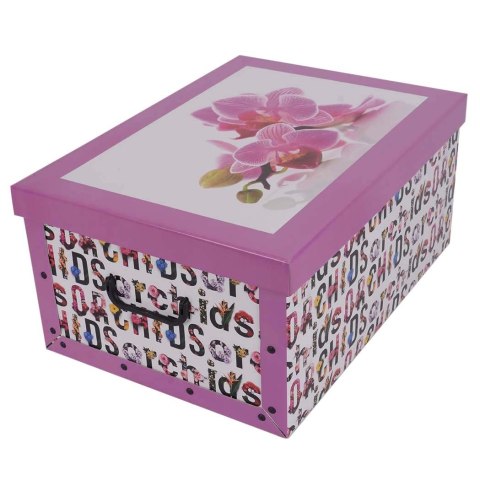 Pudełko kartonowe MAXI KWIATY ORCHIDEA Pudełko kartonowe MAXI KWIATY ORCHIDEA
