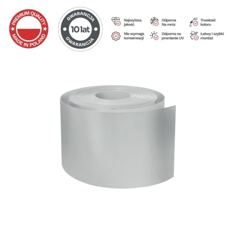 Taśma ogrodzeniowa ROLKA 26mb BASIC 19cm PROTECTO™ SZARA Taśma ogrodzeniowa ROLKA 26mb BASIC 19cm PROTECTO™ SZARA
