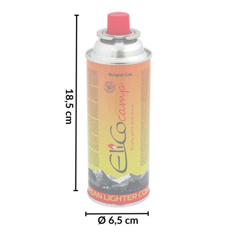 Kartusz gazowy z kołnierzem 220g/400ml Kartusz gazowy z kołnierzem 220g/400ml