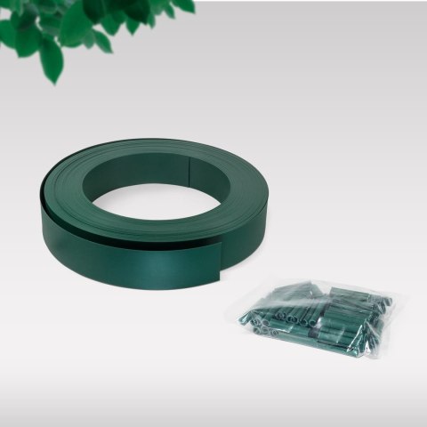 Taśma ogrodzeniowa system pionowy BASIC 48 mm ZIELONA Taśma ogrodzeniowa system pionowy BASIC 48 mm ZIELONA