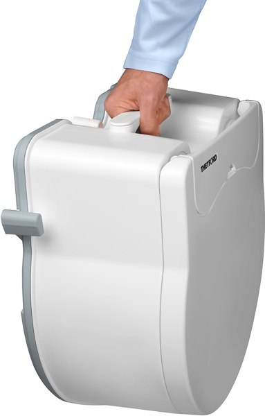 Toaleta turystyczna THETFORD EXCELLENCE 21L przenośna z pompką elektryczną 92306 Toaleta turystyczna THETFORD EXCELLENCE 21L przenośna z pompką elektryczną 92306