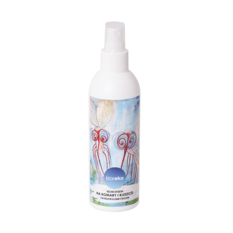 Eko-odstraszacz XXL 250ml na kleszcze i komary KLAREKO Eko-odstraszacz XXL 250ml na kleszcze i komary KLAREKO