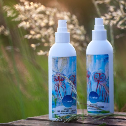 Eko-odstraszacz XXL 250ml na kleszcze i komary KLAREKO Eko-odstraszacz XXL 250ml na kleszcze i komary KLAREKO