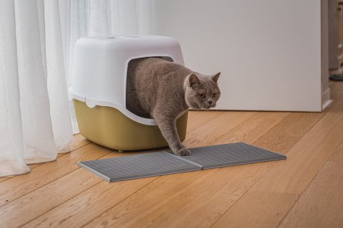 Mata 30x30cm przed kuwetę BIAŁA FIBOO Mata 30x30cm przed kuwetę BIAŁA FIBOO