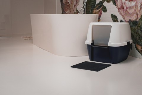 Mata 30x30cm przed kuwetę CZARNA FIBOO Mata 30x30cm przed kuwetę CZARNA FIBOO