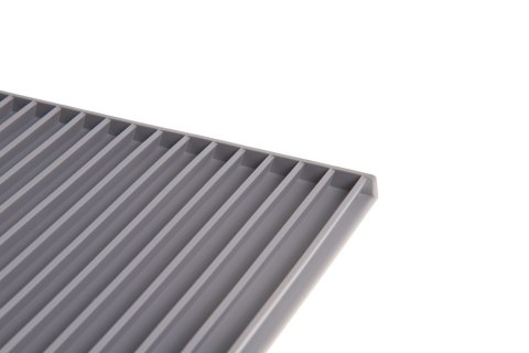 Mata 30x30cm przed kuwetę JASNO-SZARA FIBOO Mata 30x30cm przed kuwetę JASNO-SZARA FIBOO