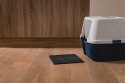 Mata 30x30cm przed kuwetę JASNO-SZARA FIBOO