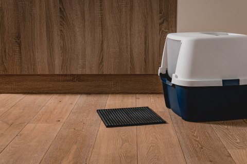 Mata 30x30cm przed kuwetę JASNO-SZARA FIBOO Mata 30x30cm przed kuwetę JASNO-SZARA FIBOO