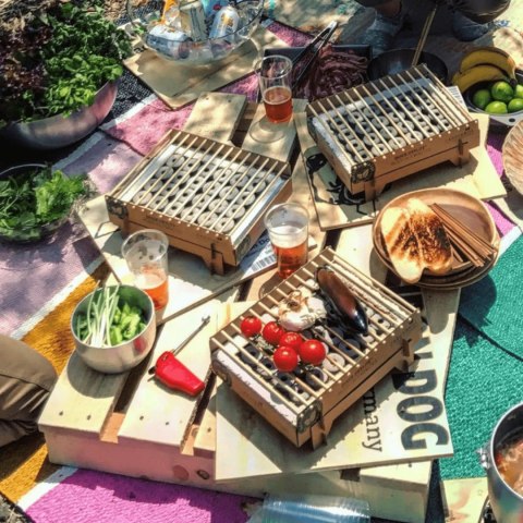 Casus Grill w papierowym opakowaniu Casus Grill w papierowym opakowaniu