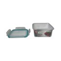 Pojemnik plastikowy 680ml KWADRAT SAVER BOX z pokrywką