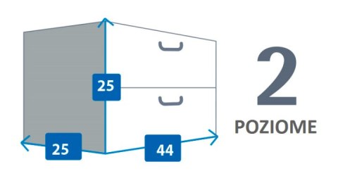 Pudełko kartonowe 2 szuflady poziome MISIE RÓŻOWE Pudełko kartonowe 2 szuflady poziome MISIE RÓŻOWE