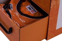 Pudełko kartonowe 4 szuflady poziome OWOCE POMARAŃCZA