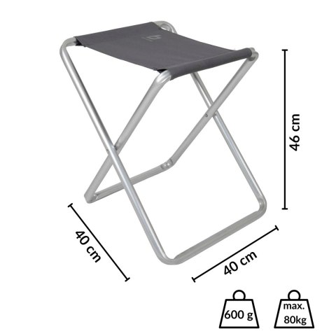 Taboret aluminiowy SKŁADANY Taboret aluminiowy SKŁADANY