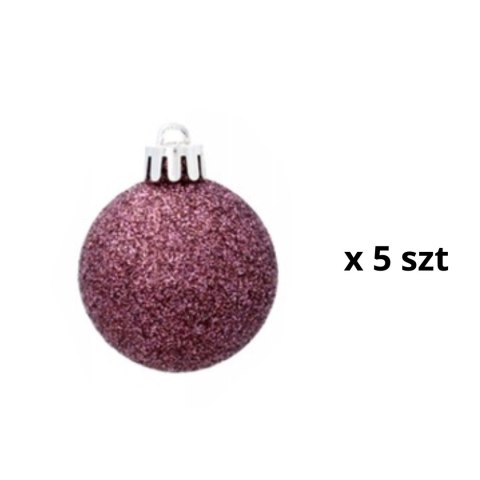 Komplet 19 Bombek Choinkowych Kamai Christmas Decoration® - Kolor Burgund z Gwiazdą na Czubek Komplet 19 Bombek Choinkowych Kamai Christmas Decoration® - Kolor Burgund z Gwiazdą na Czubek