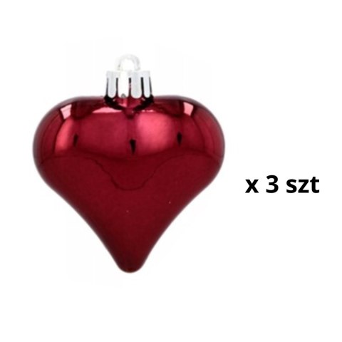 Komplet 19 Bombek Choinkowych Kamai Christmas Decoration® - Kolor Burgund z Gwiazdą na Czubek Komplet 19 Bombek Choinkowych Kamai Christmas Decoration® - Kolor Burgund z Gwiazdą na Czubek
