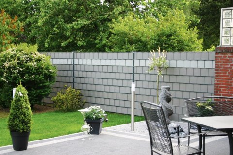 Taśma ogrodzeniowa PASKI 6 x 2,55mb BASIC 19cm PROTECTO™ SZARA + 12 klipsów GRATIS Taśma ogrodzeniowa PASKI 6 x 2,55mb BASIC 19cm PROTECTO™ SZARA + 12 klipsów GRATIS